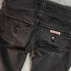 Women Hudson Bootcut Jeans | Size 30 Est Size 6-8 | Black | Mid Rise Denim